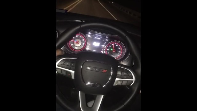 Teen sucks Mexican cock in Dodge Charger SXT