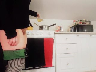 Casual Kitchen Pee_and Cum for_Peter4700 Xoxo