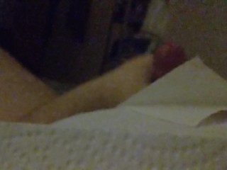 Quick jerk off and_cum while talkingdirty and groaning