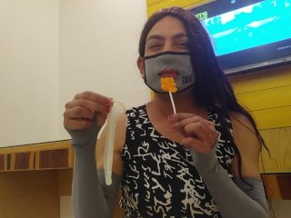 Candy Stepniece Finds Sex Magazine And Used Condom In Uncle's Drawer
