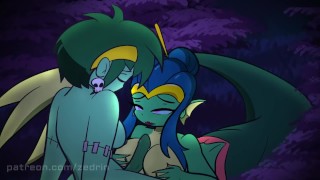 Shantae X Rottytops Monstgirl Futa Version Sex Adventure
