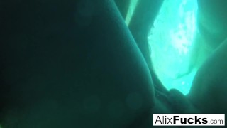 Alix And Jenna Have Undersea Lesbian Fun