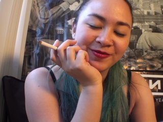 Miss_Dee Nicotine Fetish_Smoking Slave Girl!