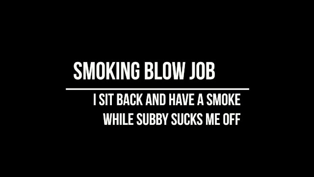SMOKING BLOW JOB 6