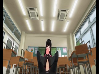 Jabami Yumeko - Kagegurui (POV) foot job custom maid 3D_2 VR