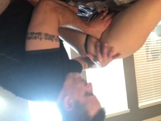 Fingered and Tongue fucked Becca’s ass until she came on myface