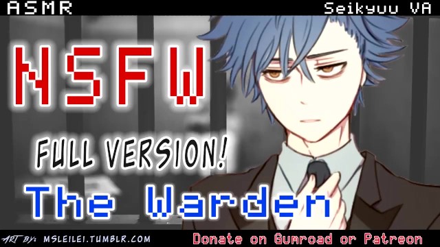 Sex Yandere Tumblr - NSFW Rough Anime Yandere ASMR - The Warden Inspects You FULL