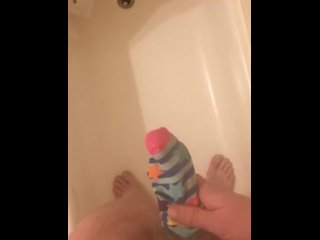 Master Pisses And Cums