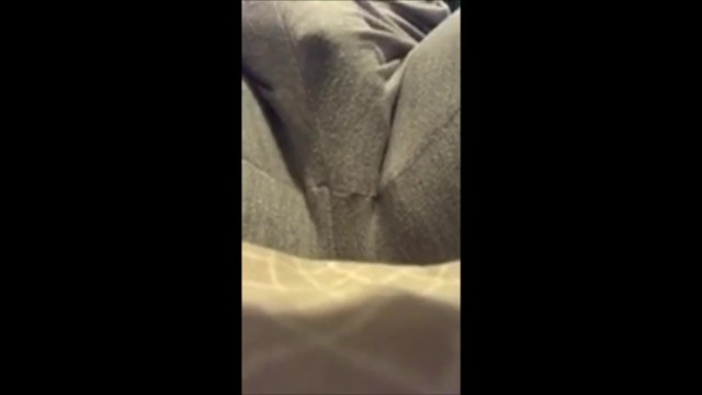 Squirt in grey tights while playing with that pussy