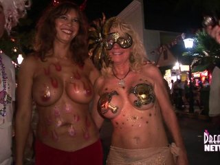 Fantasy Fest Swingers Party In The Streets