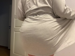 Bbw Amateur bigass, I gat so Hony looking at my own recoding,she thick