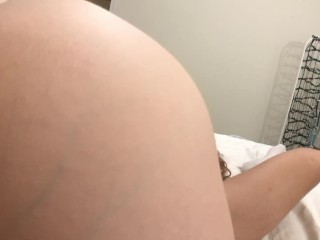 College Nympho_gets FUCKED after her shower - AMAZING POV
