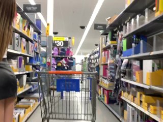 A Real Freak Recording Hot Chick At Walmart - Lexi Aaane