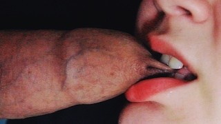 My Tongue And Lips Were Covered In Juicy Foreskin And Cum