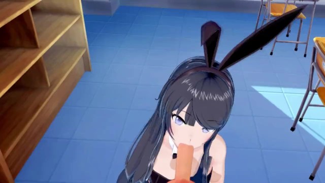 Anime Girl Pov Porn - Bunny Mai Sucks and Fucks you after School POV - Pornhub.com