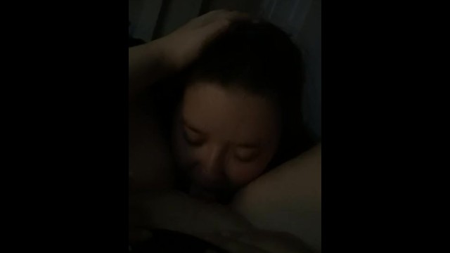 My girlfriend eating my pussy