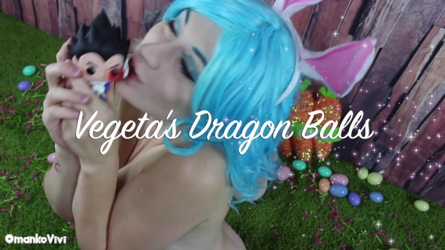 Bunny Bulma Finds Vegetas Dragon Balls TEASER OmankoVivi Blowjob Easter 15