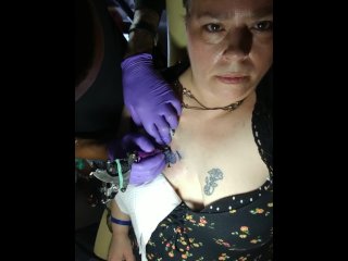 Milf Gets First Qos Tattoo (Queen Of Spades - Bbc Slut)