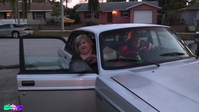 ssbbw ivy davenport bounces car with betty jetson bbw - Ivy Davenport