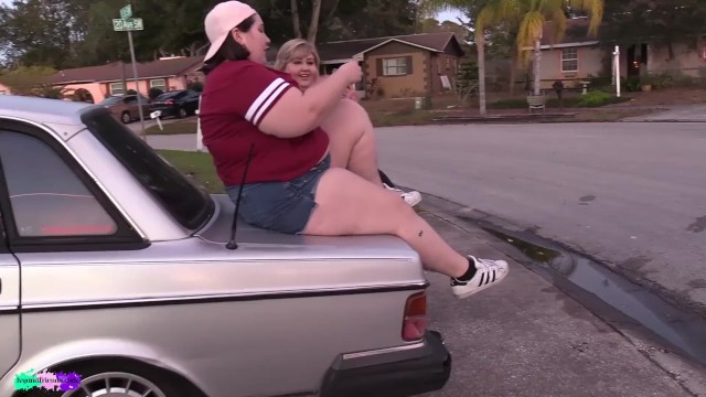 ssbbw ivy davenport bounces car with betty jetson bbw - Ivy Davenport