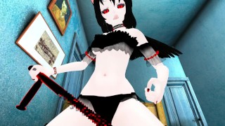 Anime Lap Dance In Bedroom From A Virtual Point Of View