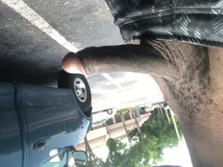 Outside Of Family Dollar:-) (A Little Stroking)