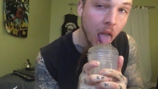 Old Lick With Large Tongue Pussy Fleshlight