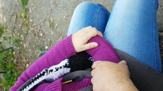 Teen Dickflash Public Touch