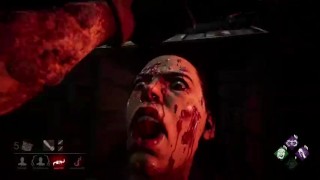Basement A Meg Is Discovered In The Basement Of A Dead By Daylight Hillbilly