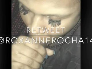Ts Roxanne Eating Ass And Eating Cum From A Bbc