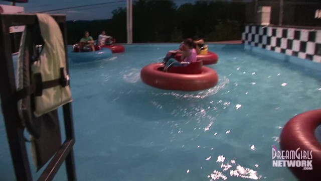 Topless Bumper Boats At Texas Amusement Park 13