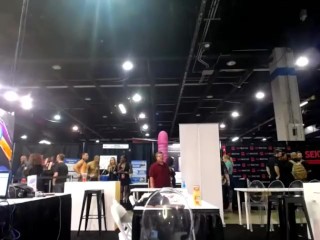 Ginger_Streams LIVE from Exxxotica at Chaturbate_Booth