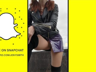 Public Nude Fetish - Snapchat Compilation by Jeny_Smith