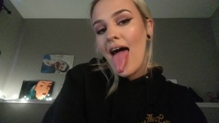 Drool Porn Long Tongue