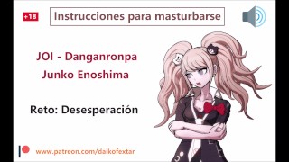 Junko Enoshima Of Danganronpa Instrucciones Audio JOI Hentai Espaol