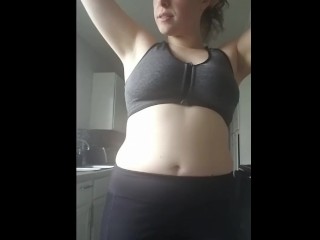 Sexting SessionCompilation- Smoking in a Sports Bra