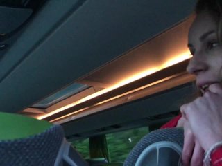 Angel Emily Public Blowjob_and Fuck in theBus with Creampie