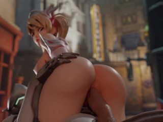 Mercy Fucked Overwatch NSFW Animation 3D_with Sound