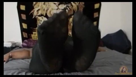 Ebony Mom In Pantyhose Feet - Ebony Pantyhose Feet Porn Videos | Pornhub.com