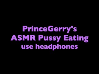 ASMR Pussy Eating - super wetpussy licking, clit sucking (audio_only)