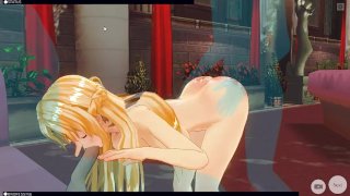 Hentai Asuna Yuuki Allows Herself To Be Used In Cm3D2 Sword Art Online