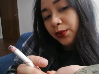 Miss Dee Nicotine Fetish_Smoking for Her Fans #06