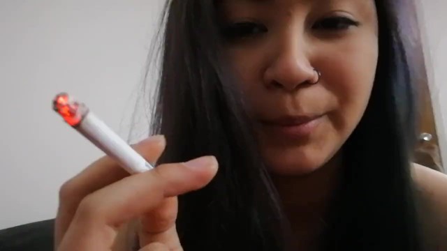 Miss Dee Nicotine Fetish Smoking for Her Fans #08 11