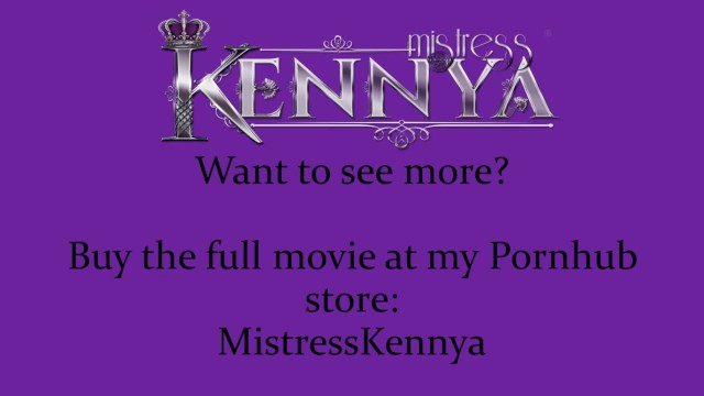 Mistress Kennya: Double Dom spit roast fuck preview 48