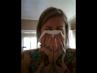 Am Allergies Sneezing & Nose Blowing