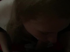 POV First ever Porn video: Short & Sweet blowjob by my sexy bbw partner