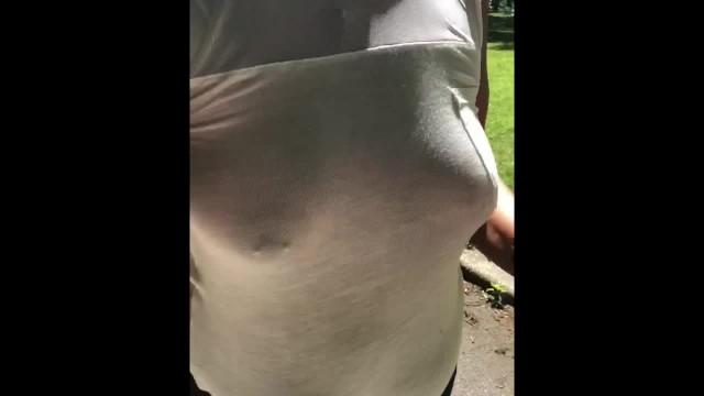 Nipples Through The Shirt