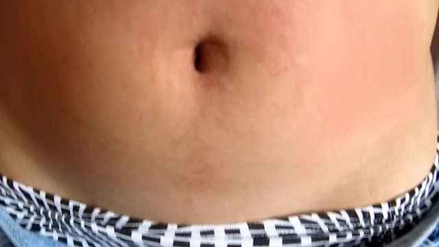 look at my excited belly flushed by your bites and punches Fantasy of Paula 28