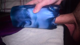 Mouth Cumming Inside And Fucking David's Muzzle From Bad Dragon