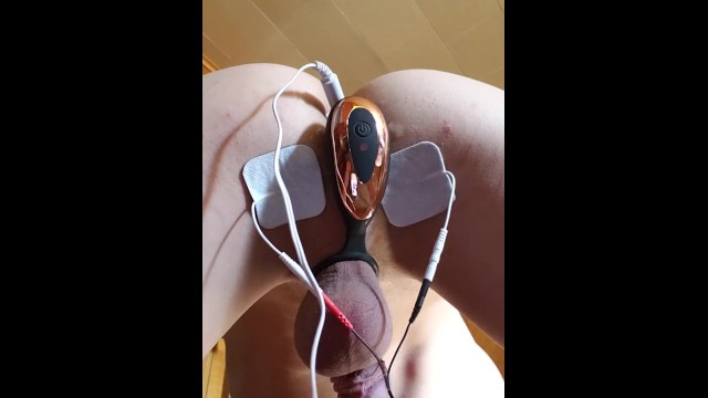 640px x 360px - Prostate Massager and Electric Butt Plug Fun:) - Pornhub.com